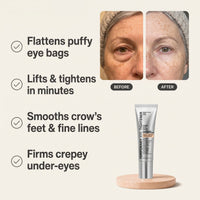 Reverse-Aging Temporary Eye Tightener: Younger Looking Eyes In 90 Seconds - Pluune